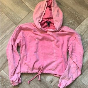 Brand New Women’s Cropped Acid Wash hoodie